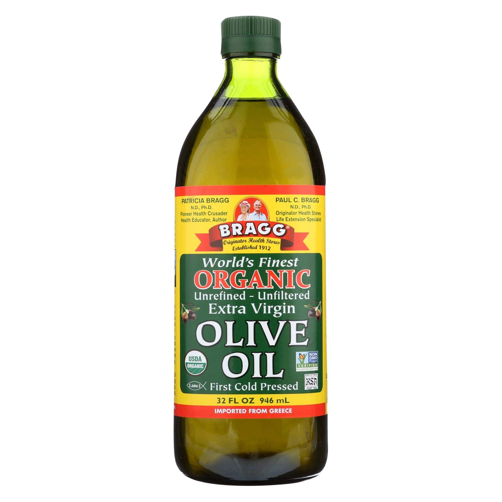 Organic Extra Virgin Olive Oil 32 Ounces (Case of 12)