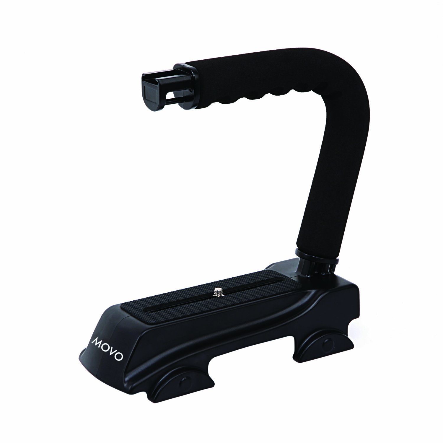 Movo Photo Heavy Duty & Super Sturdy Action Stabilizing Video Handle Grip for Most Cameras (Black)