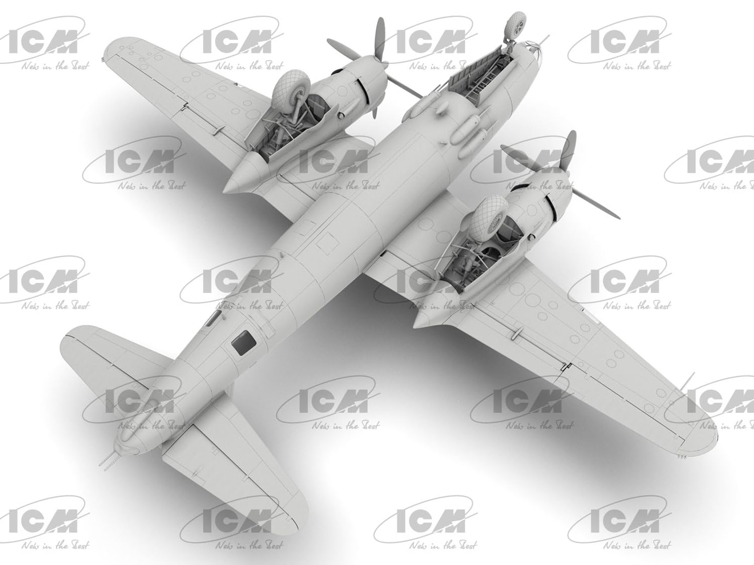 ICM 48323 - 1:48 B-26G Marauder, WWII American/France Bomber - Neu
