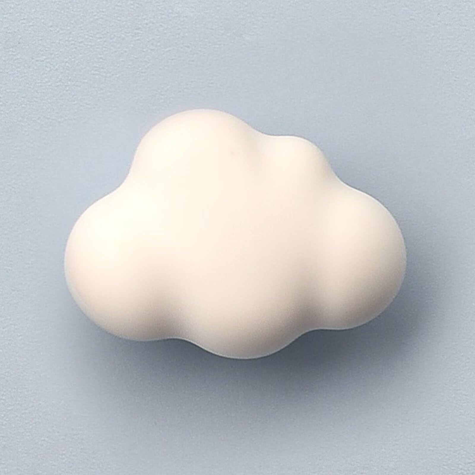 Confezione da 8, graziosi pomelli in ceramica a forma di nuvola, maniglie per cassetti e porte, ideali per la cameretta dei bambini, per armadi da bagno, mobili da cucina, decorazione per la stanza