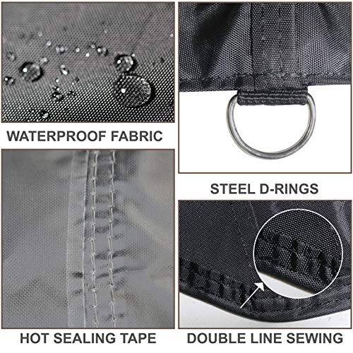 Image of ABCCANOPY Replacement Canopy Top for Pop Up Canopy Tent (10x20, Dark)