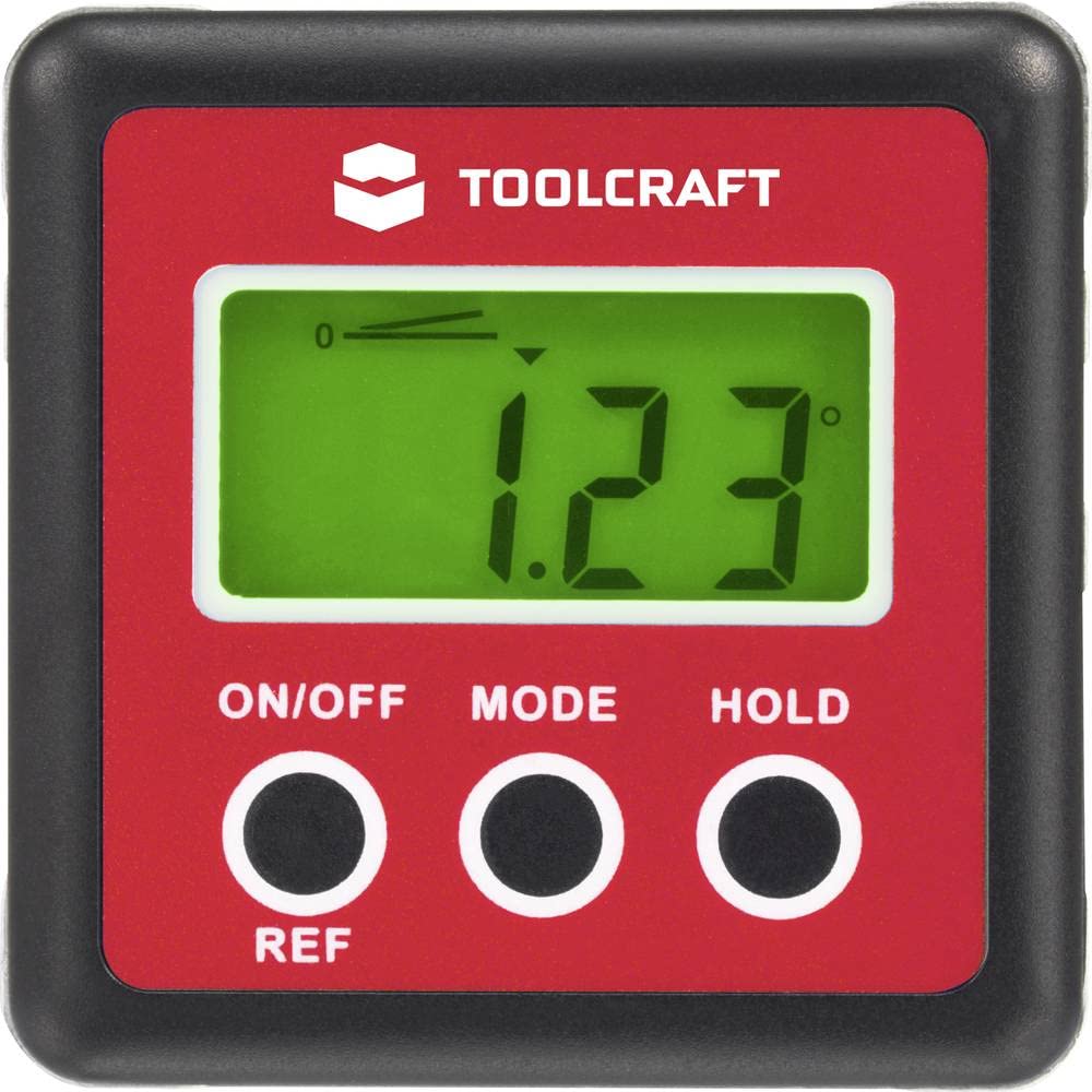 TOOLCRAFT TO-4988565 goniometro digitale 360°