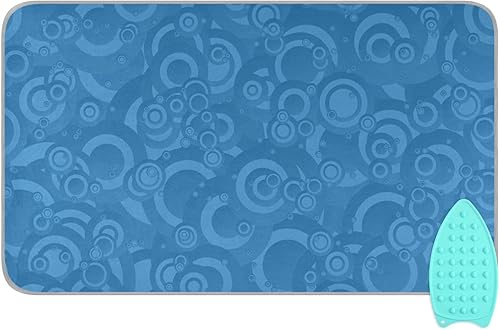 Alfombrilla de planchar y almohadilla resistentes al calor, manta de planchado portátil de viaje, fundas para tabla de planchar 27.6 x 47.2