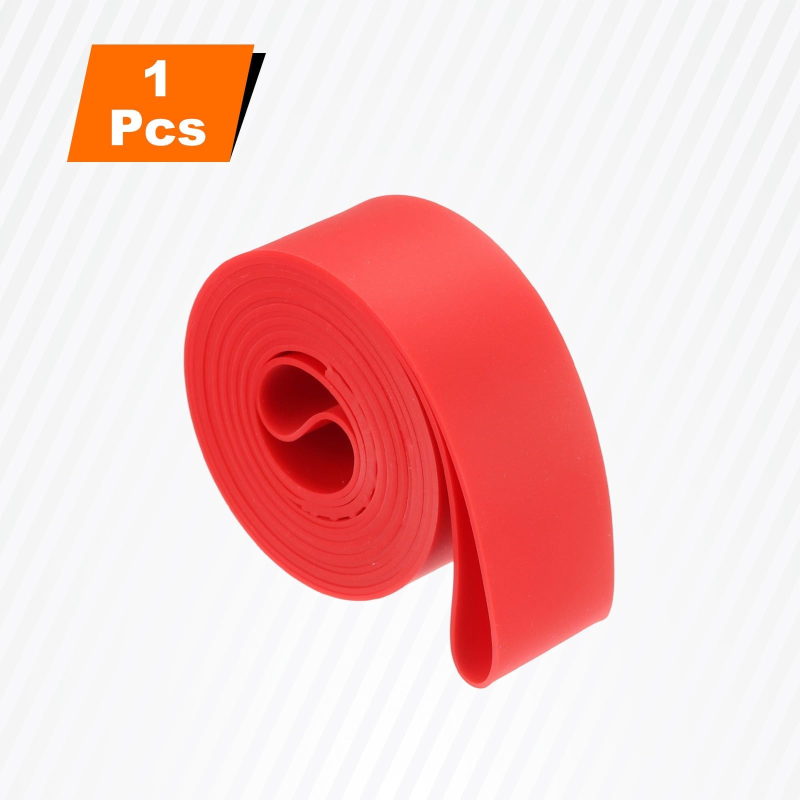 QUARKZMAN Opaska rowerowa do opon rowerowych 20" Odporna na przebicie TPU osłona komory powietrznej rower osłona obręczy do rowerów górskich i rowerów szosowych, czerwona