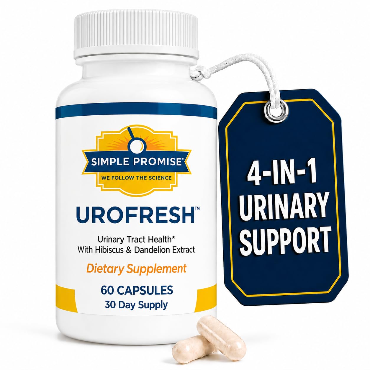 UroFresh - D-Mannose 1000mg with Cranberry for Women - Urinary Tract Health