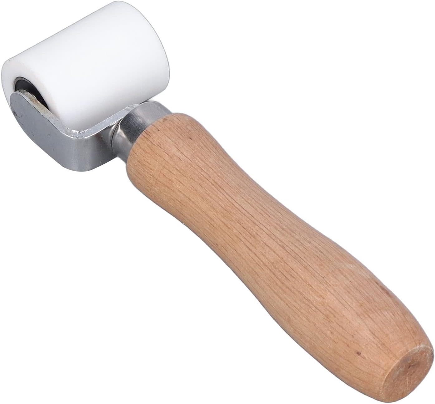 40mm Silicone Seam Roller for Wallpaper Quilting, Detachable Handle, Bidirectional Bearing, Stainless Steel Roller Tool