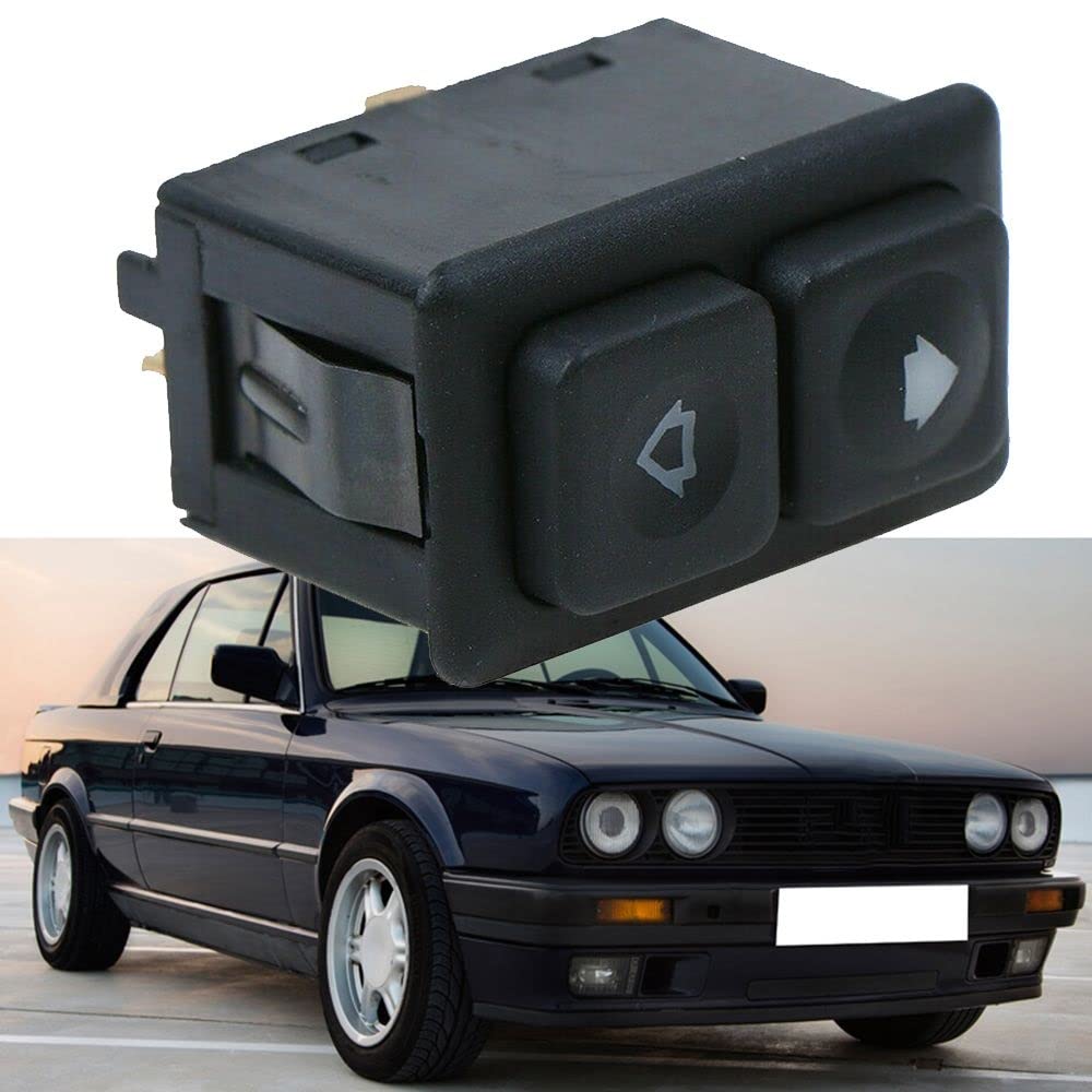 Raambedieningsschakelaar Voor BMW Voor E23 E24 E28 E30 L6 Voor M5 Voor M3 61311381205 Auto Electric Power Window Switch Knop (Size : 1