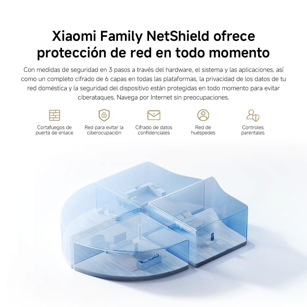 Router WiFi7 BE3600 - Puerto 2.5G, Mesh WiFi, BLE, Conexión Multi-Dispositivo con Baja Latencia