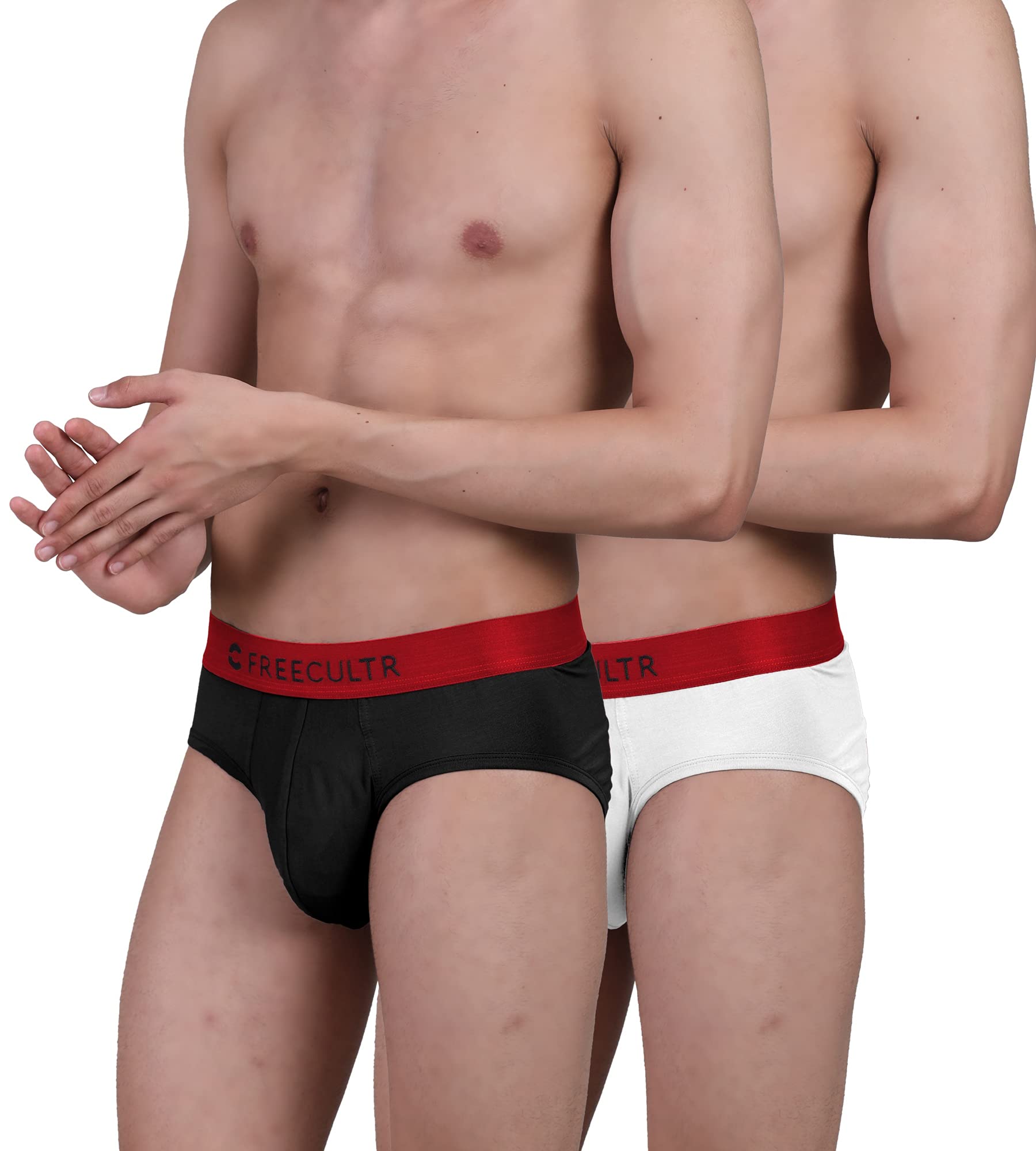 freecultr Men's Underwear Anti Bacterial Micromodal Airsoft Brief - Non Itch No Chaffing Sweat Proof-(Luxury)-picture-22