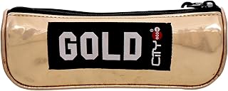 City. High Quality Elegent Pencil Cases With one Zipper For Students And Kids - Metalik Gold