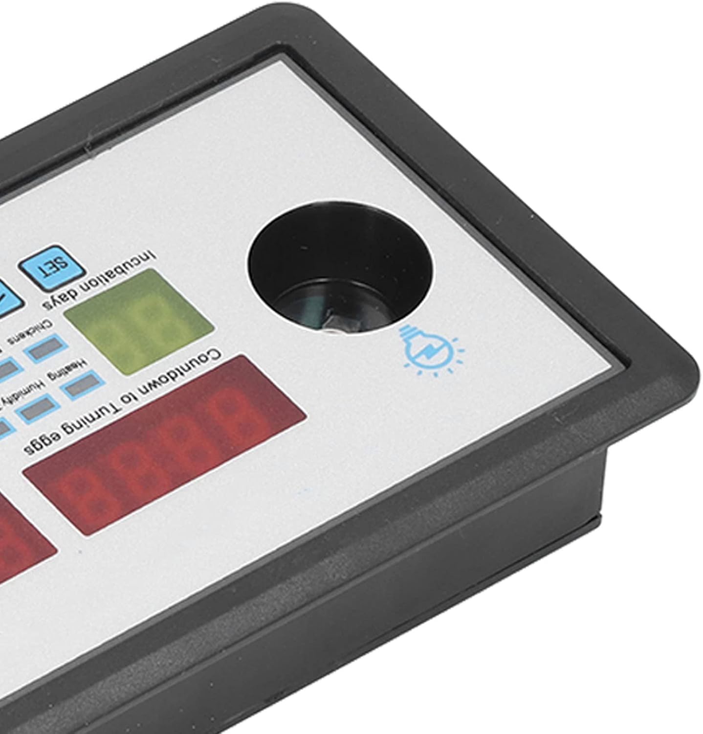 Fdit Intelligent Incubator Thermostat Digital Automatic Incubator Controller Egg Hatcher Temperature Incubator Controller for Various Eggs (12V)