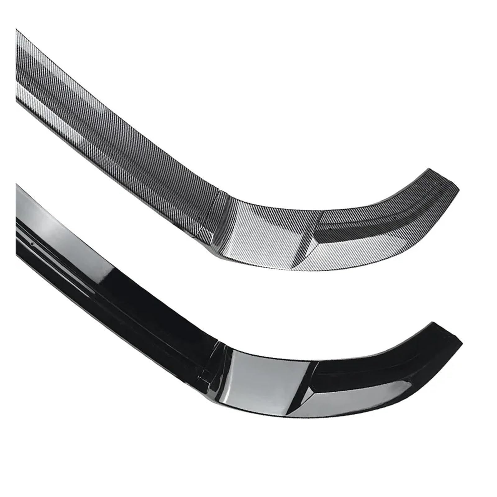 3x Front Bumper Lip Spoiler,Fit For VW, Fit For Golf, 7 MK7 GTI R GTD GTE 2012-2018 Diffuser Side Bumper ABS Splitter Przednia aerodynamiczna warga