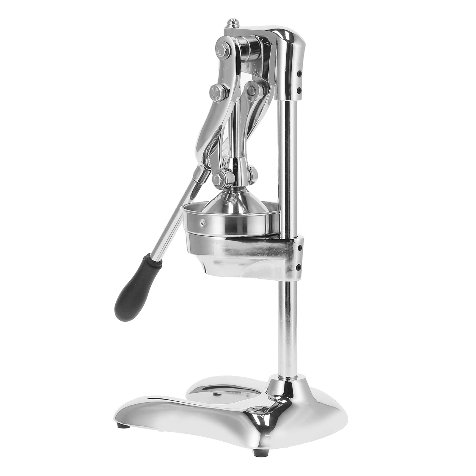 Exprimidor manual comercial, exprimidor de cal de acero inoxidable, suministros para el hogar, 9.8 x 7.9 x 19.3 pulgadas