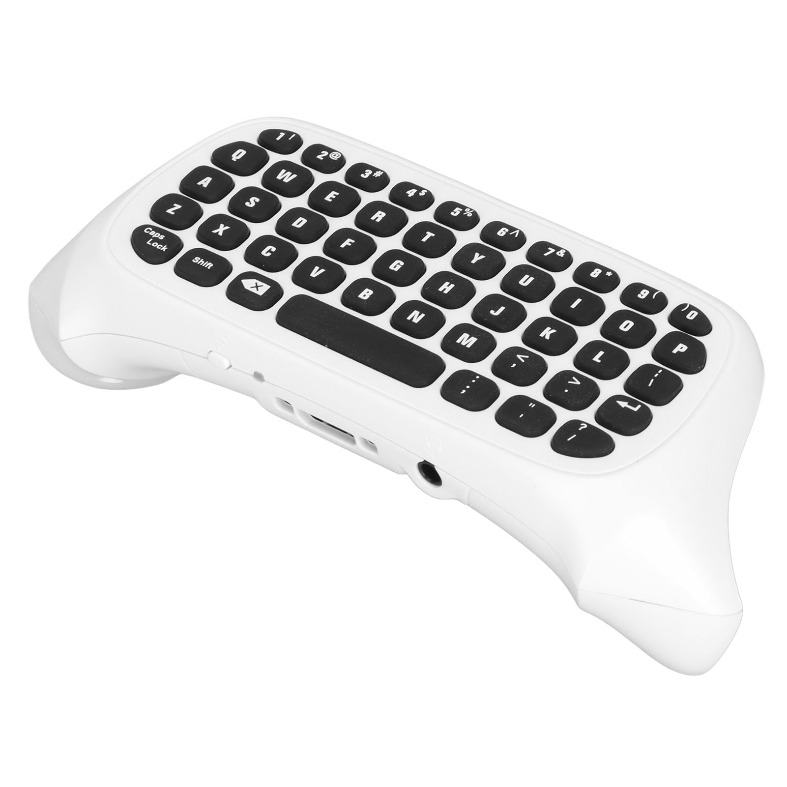 Sxhlseller 2.4G Receiver Wireless Chatpad Message Game Keyboard für One, Game Controller Keyboard, Game Console Keyboard mit Sound und Headset-Buchse für Series S One