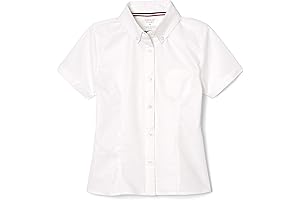 Preppy Chic: Girls' Oxford Short Sleeve