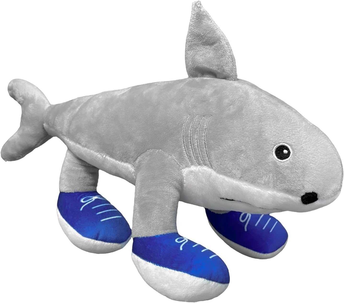 Italian Brainrot Inspired Plush Toy 14 Inches Tung Tung Tung Sahur Plush Soft Stuffed Meme Dolls for Collectors, Aesthetic Décor & Funny Gift Ideas (Tralalero Tralala)