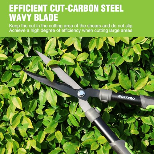 Tijeras para setos de jardín WORKPRO 23 pulgadas miniatura 3