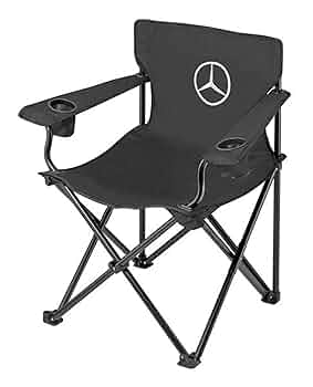 【非売品】ブラックリンメルセデスベンツノベルティ　折りたたみチェア（椅子） 新品未使用】折りたたみチェア（メルセデス・ベンツ） - メルカリ