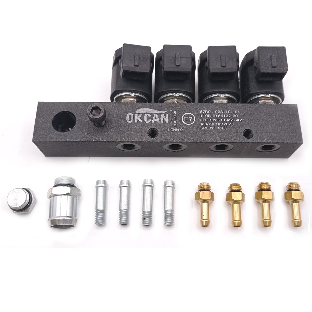 Landi Renzo Iniettore Rail VALTEK Tipo Universale 1 OHM