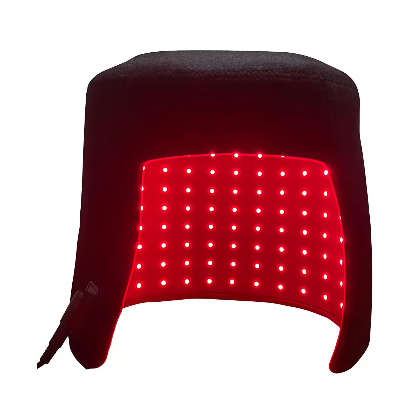 Nakładka na terapię światłem dla wzrostu włosów, czerwone i 850nm diody LED podczerwieni, kontrola jednego dotknięcia, wspiera zdrową pielęgnację głowy, łatwy do noszenia projekt do codziennego użytku