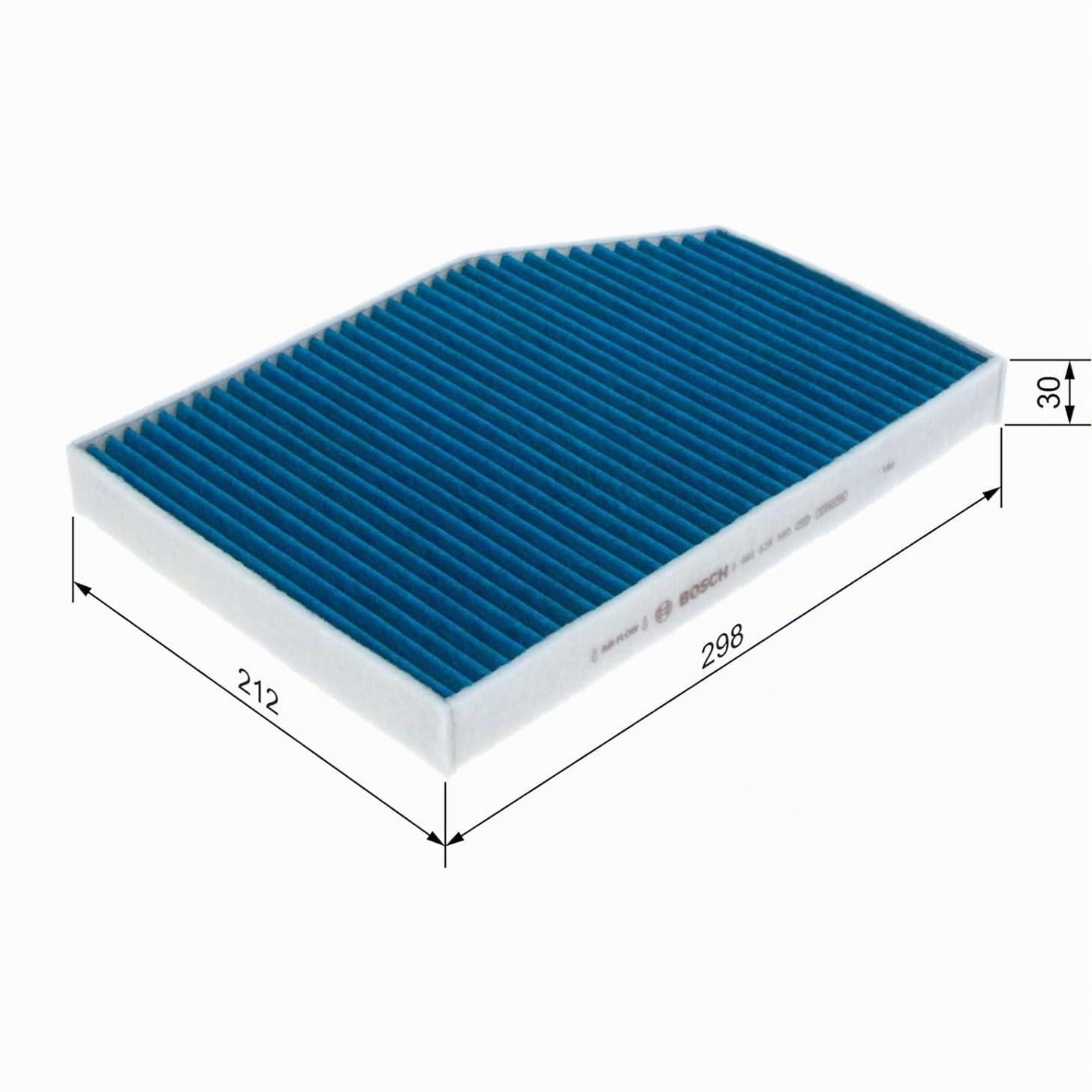 BOSCH Filtro, Aria abitacolo 0986628580 | Compatibile con: BMW 2 Coupe, 3, 3 Touring, 3 Touring Van, 4 Cabriolet, 4 Coupe, 4 Gran Coupe, i4, iX3, X3, X3 Van, X4