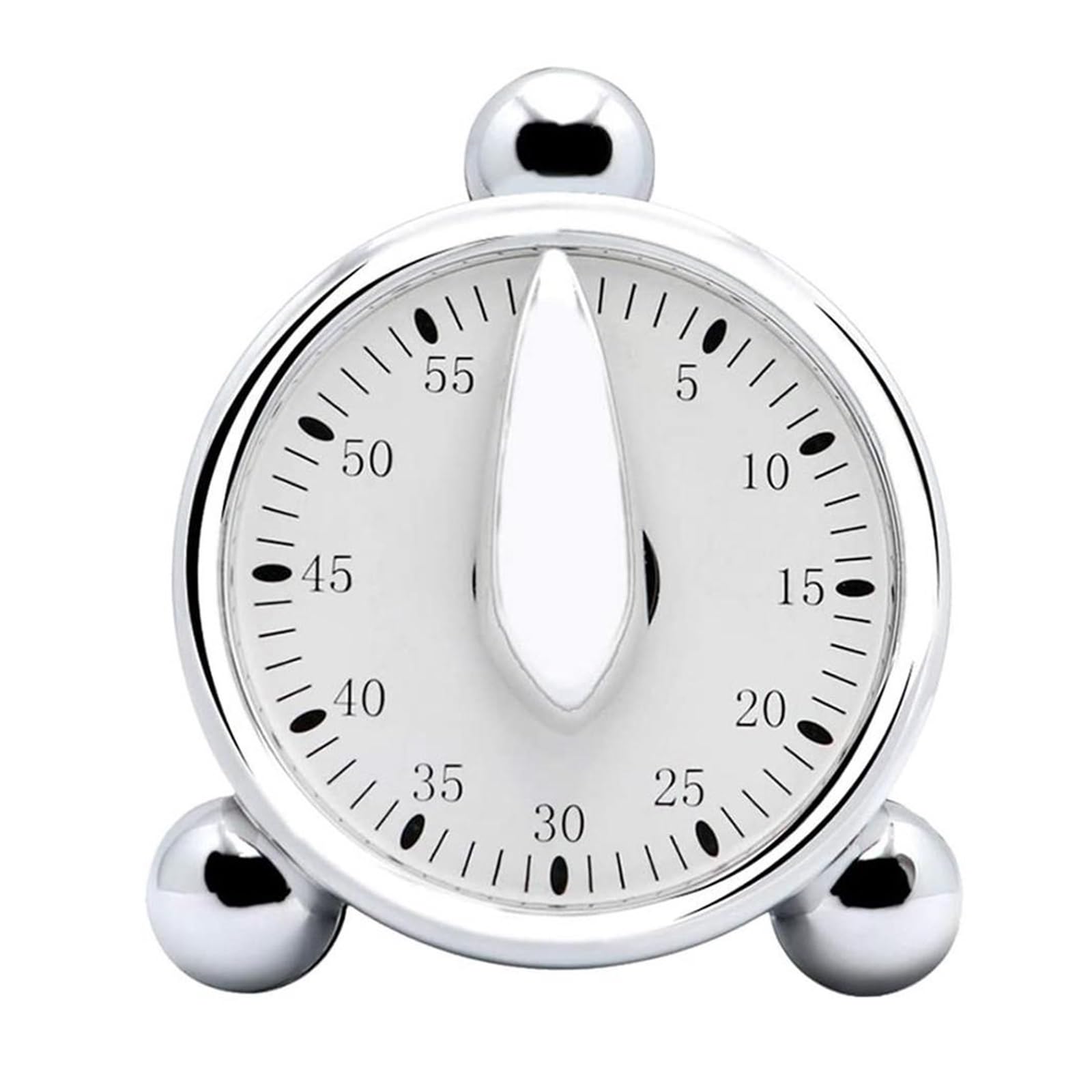 60 Minutes Countdown Alarm Clock Kitchen Timer Mechanical Visual For Cooking Baking Kids Classroom Meeting Management Reliable Efficient