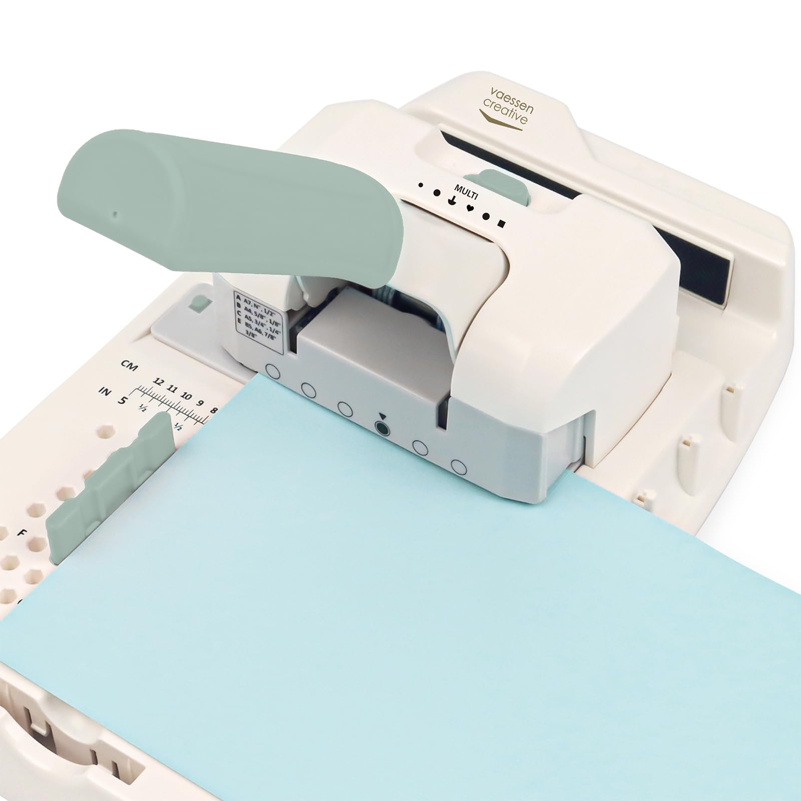 Vaessen Creative Bind Easy Drahtbindemaschine Set - Drahtkämme, Bindescheiben & Stanzkartuschen