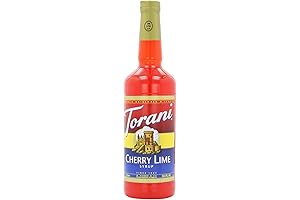 Torani Cherry Lime Syrup, 33.81 Ounce (Pack of 3)
