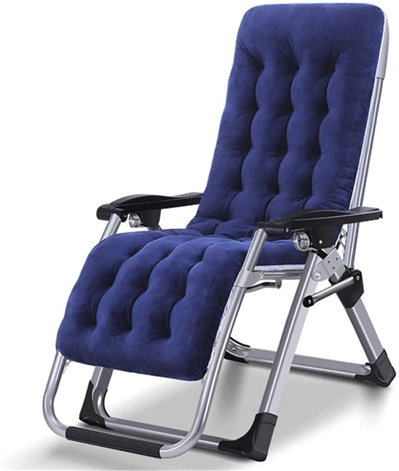 GaRcan Tumbona reclinable Plegable Zero Gravity Lockin Tumbona para Exteriores Silla reclinable Acolchada y Ajustable para Exteriores, Playa, Patio, Piscina, Oficina, Multicolor, tumbonas
