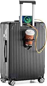 Amazon | [Reezu] レーズ スーツケース カップホルダー付き