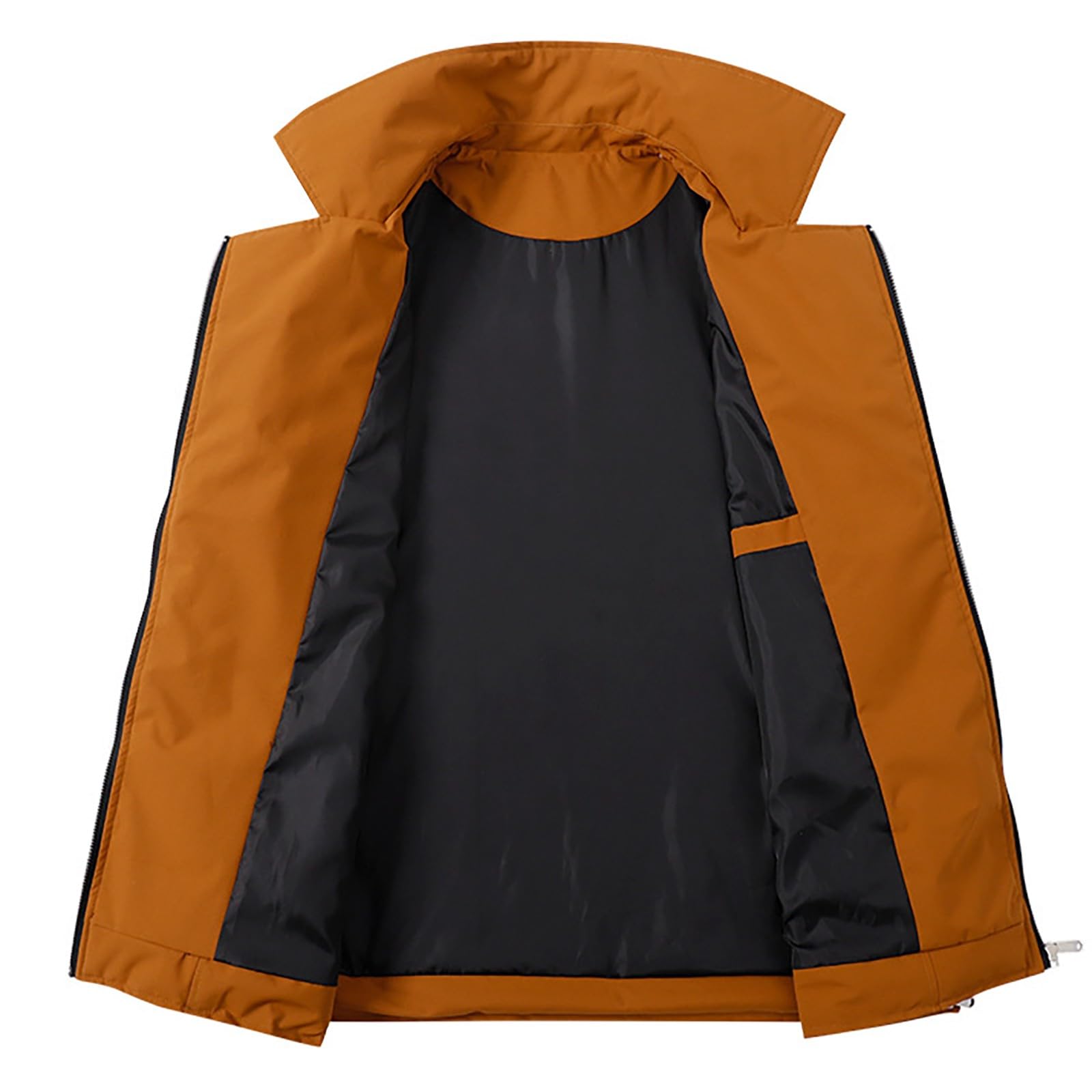 Générique Blouson Homme Pardessus Coupe Vent Des Poches Léger Pour Trench-Coat, Classique Pardessus Coupe Vent Hiver Chaud Light Jacket Vacances D’automne Et D’hiver Randonnée