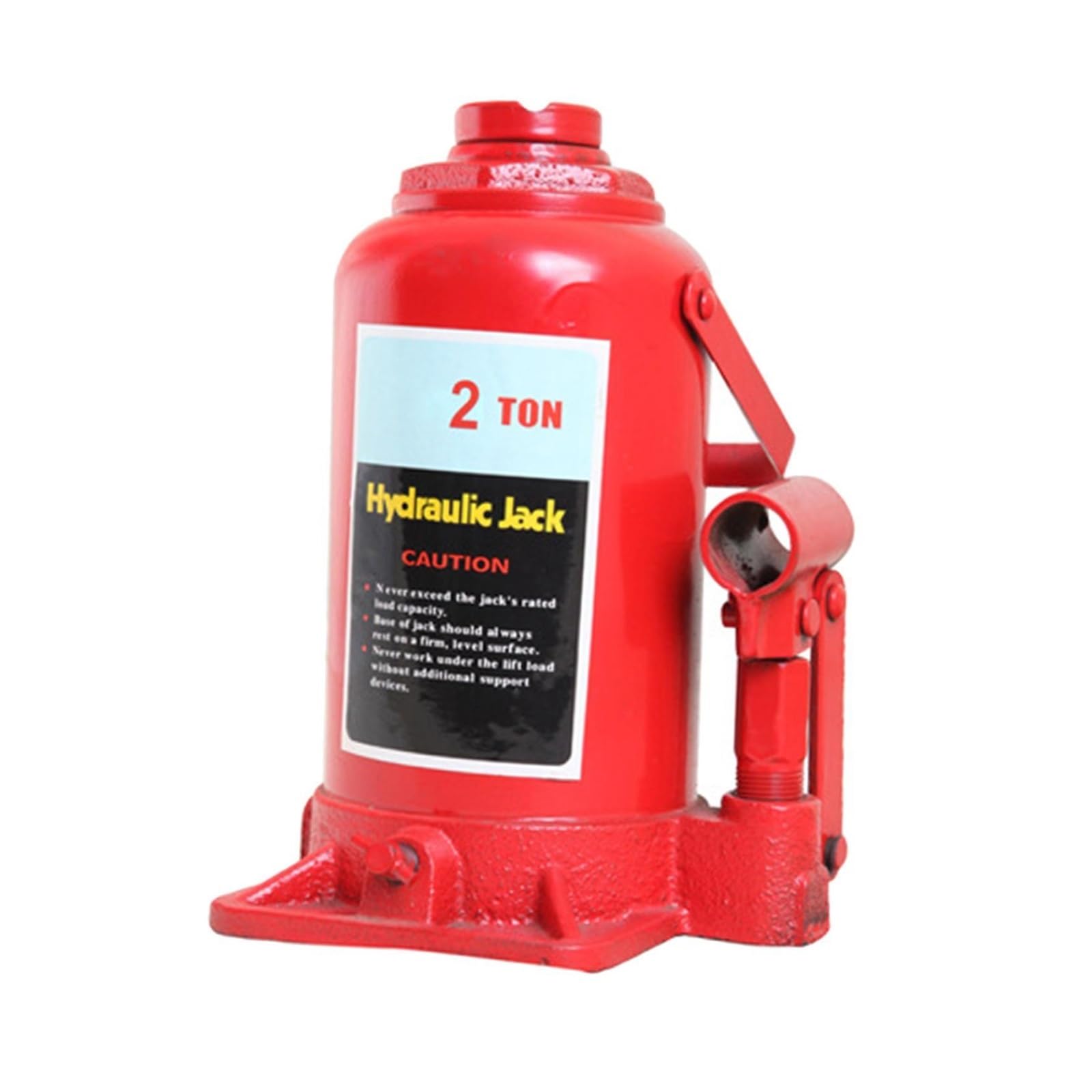 QUSYZD Hydraulic Ram Heavy Duty Handcranked Hydraulic Jack Household Portable Lifting Bottle Automotive for Car Boat Caravan Truck Van,2 Ton
