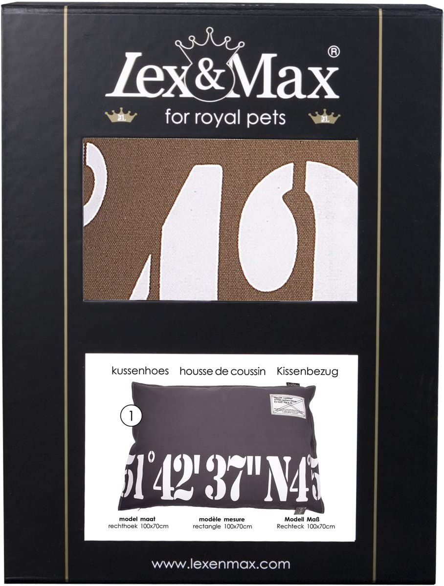 Lex & Max COVER RECT. NUMBER 51-42 100X70 TAUPE - Image 2
