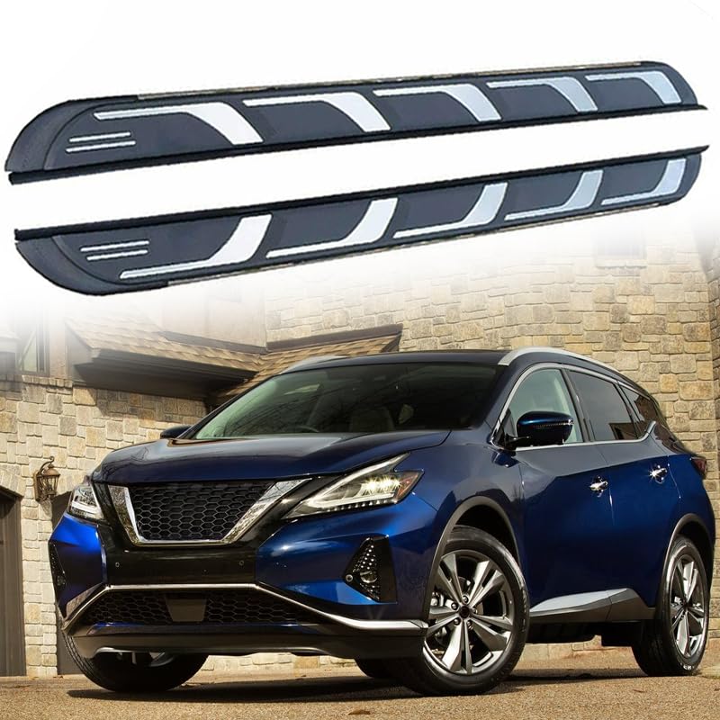 Marchepieds pour Nissan Murano 2015-2024 en lot de 2 barres latérales