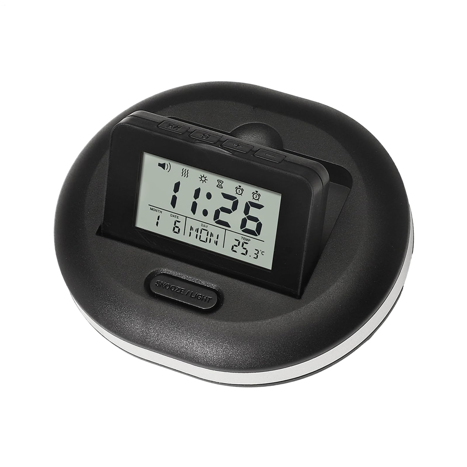 Horloge vibrante pour ne plus rater le réveil avec affichage LED réglable