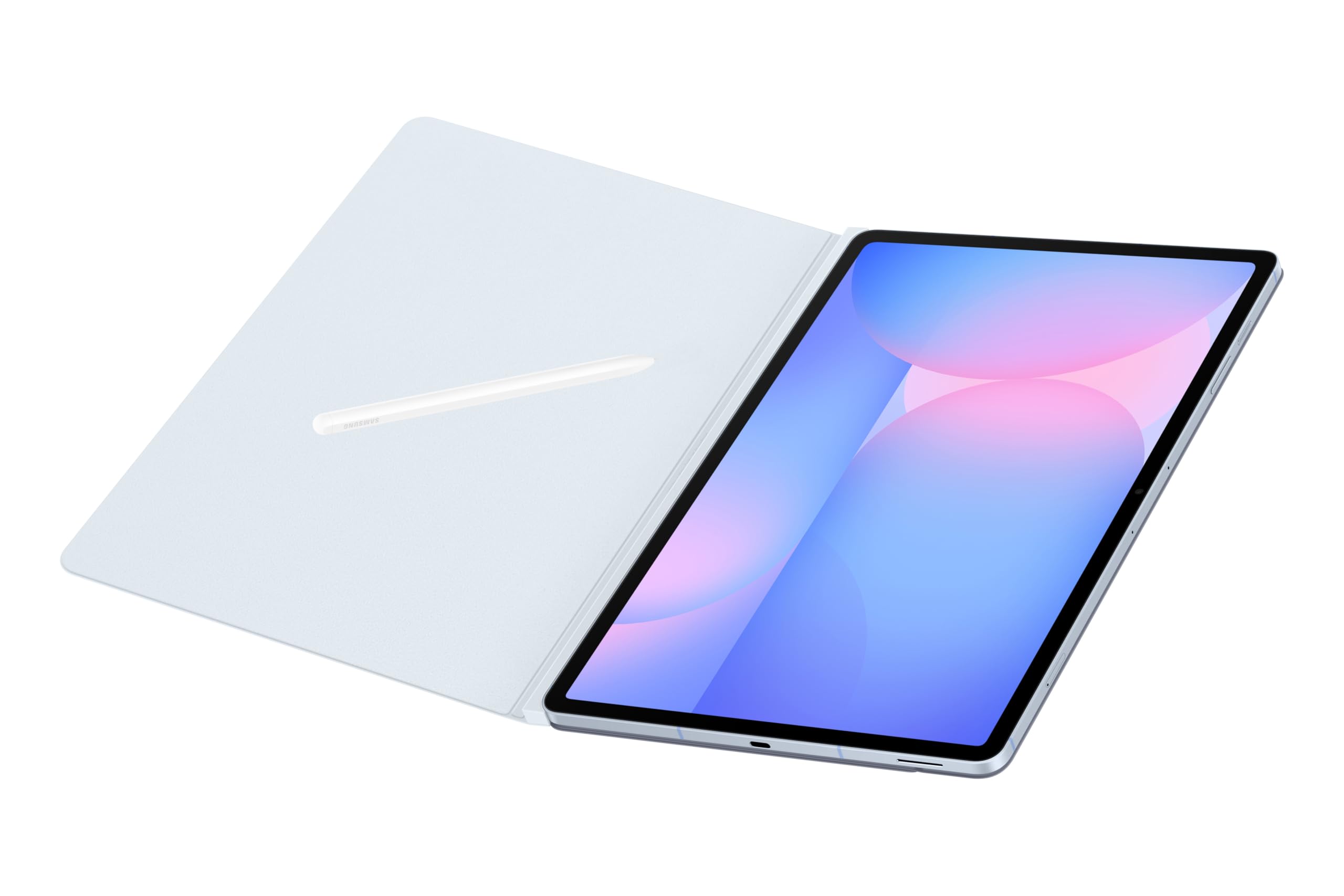 Samsung Smart Book Cover EF-BX620 für das Galaxy Tab S10 FE+, Zweiteiliges Tablet Cover, Tablet-Hülle, stilvoller Schutz, praktische Aufstellmöglichkeiten, inkl. S Pen Aufbewahrung, Blue