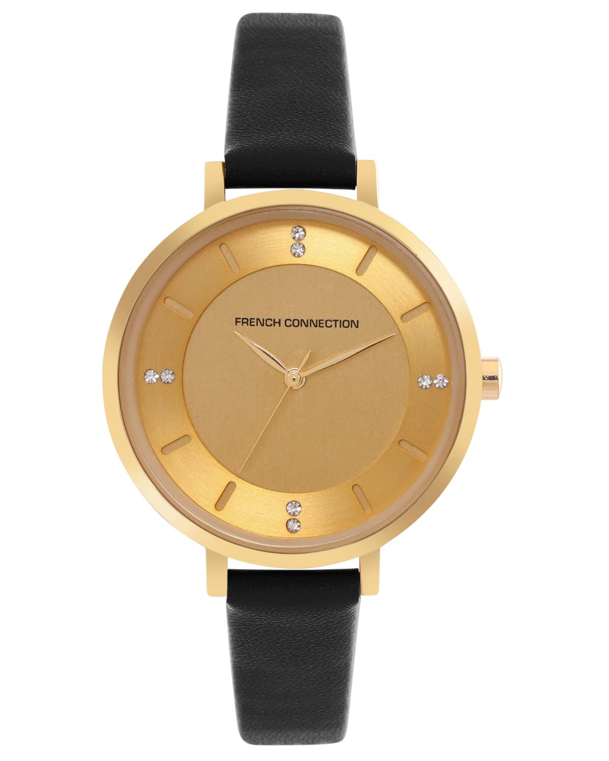 French Connection Analog Gold Dial Womens Watch-FCL24-C (B09RH7FJVB) Amazon Price History, Amazon Price Tracker