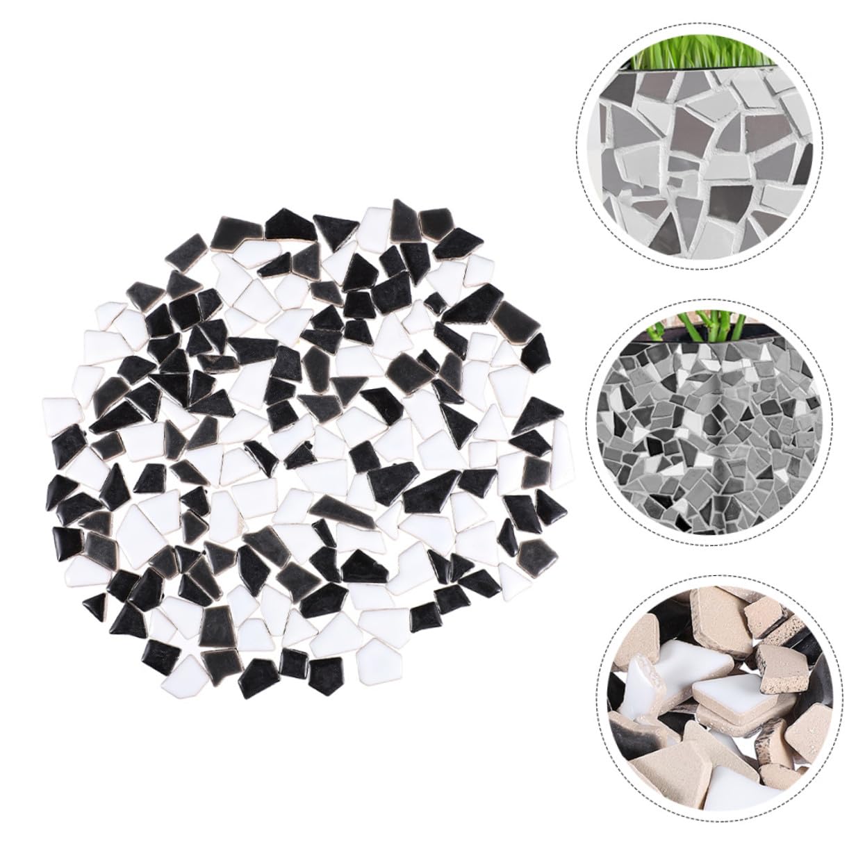 Teselas para Mosaicos de Cerámica Irregulares, 1 Bolsa