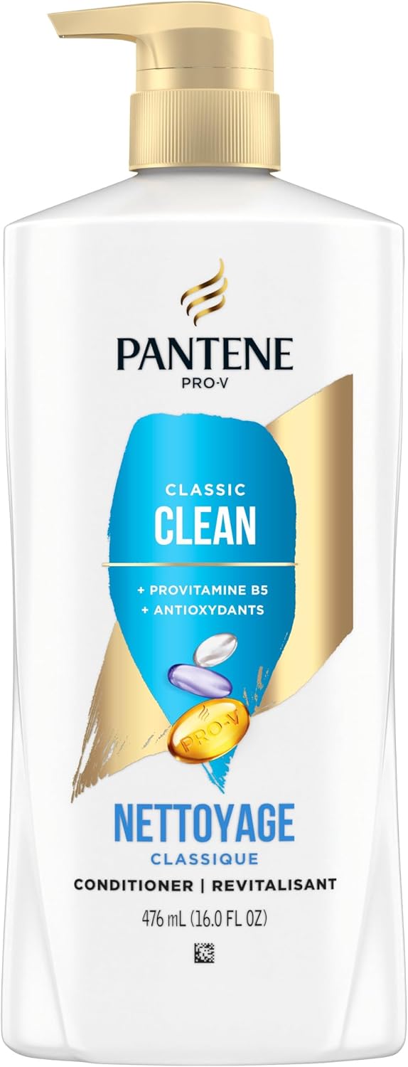 Pantene Classic Clean 72 HR Nourishment Conditioner, 476 mL