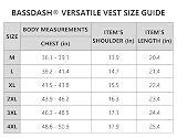Bassdash Wszechstronna kamizelka wędkarska dla mężczyzn i kobiet, kamizelka wędkarska z siateczki, do wędkowania, polowania, wędrówek, na kemping, do fotografii