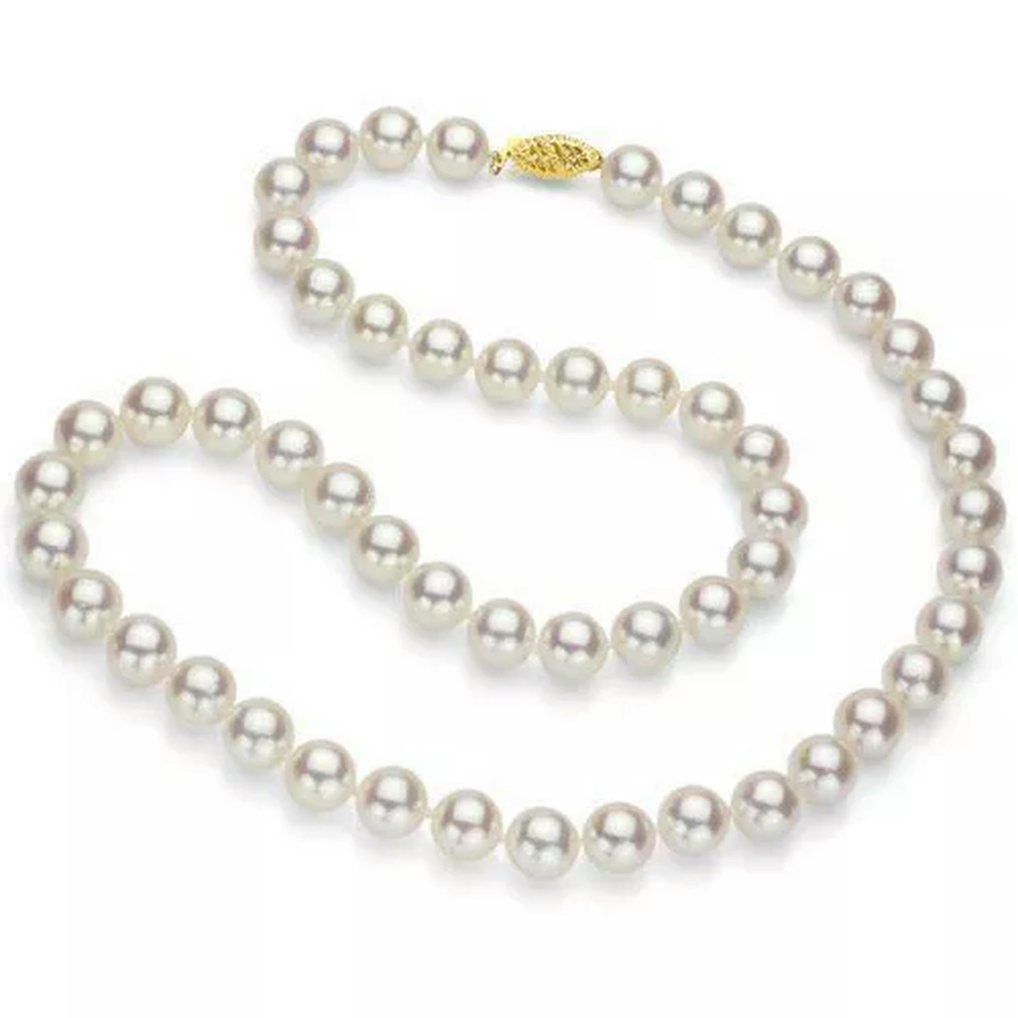 Collier en Or 14 carats et perles Akoya : oubliez les bijoux qui ternissent vite