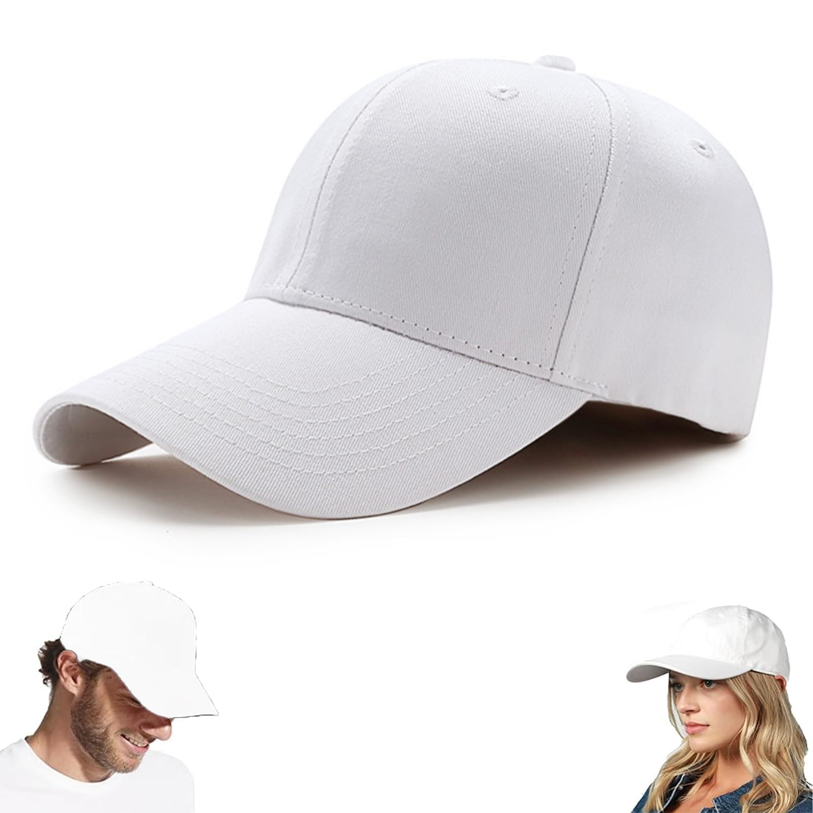 QEEROYO Gorras de Béisbol, Deportivo Gorra, Baseball Cap, Gorras de Sol de Béisbol, Gorras de Verano Transpirable, Gorras de Béisbol Unisex, Gorra de Béisbol Ajustable, Casual Cap