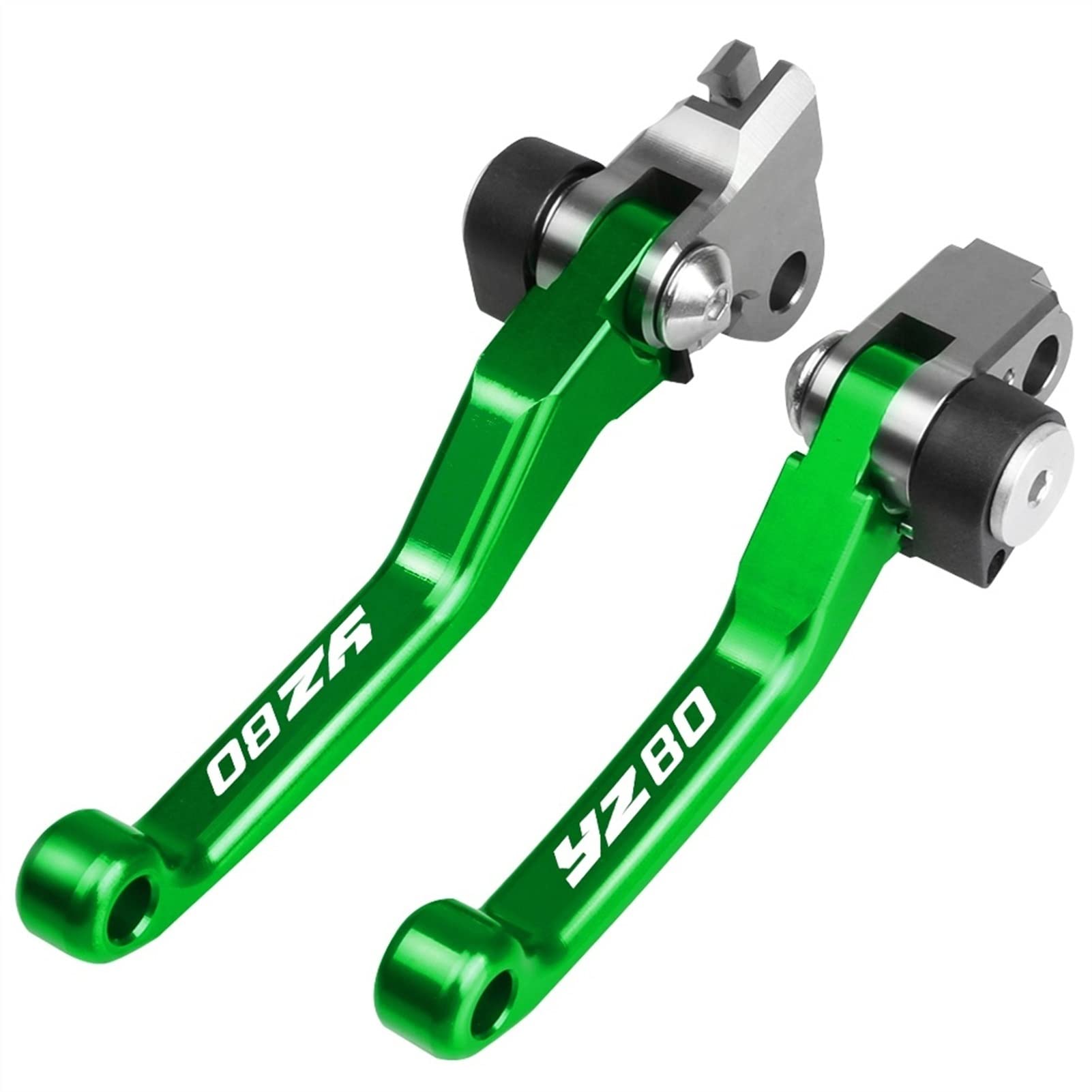 VTAIEX Motorbike Accessories for Y-AMAHA YZ80 YZ 80 2015 2016 2017 2018 Motorcycle Pivot Brake Clutch Levers Bike(Green)