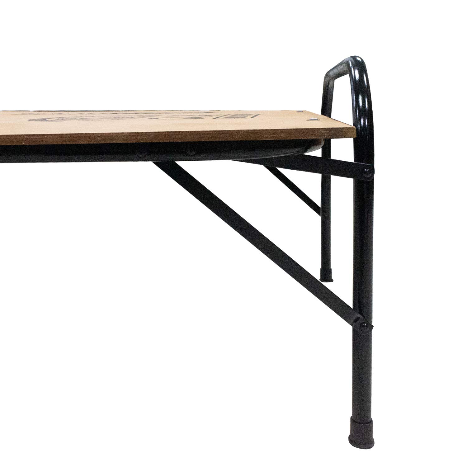 Klassic Single Size Folding Bed Iron Folding Bed Wood Folding Bed