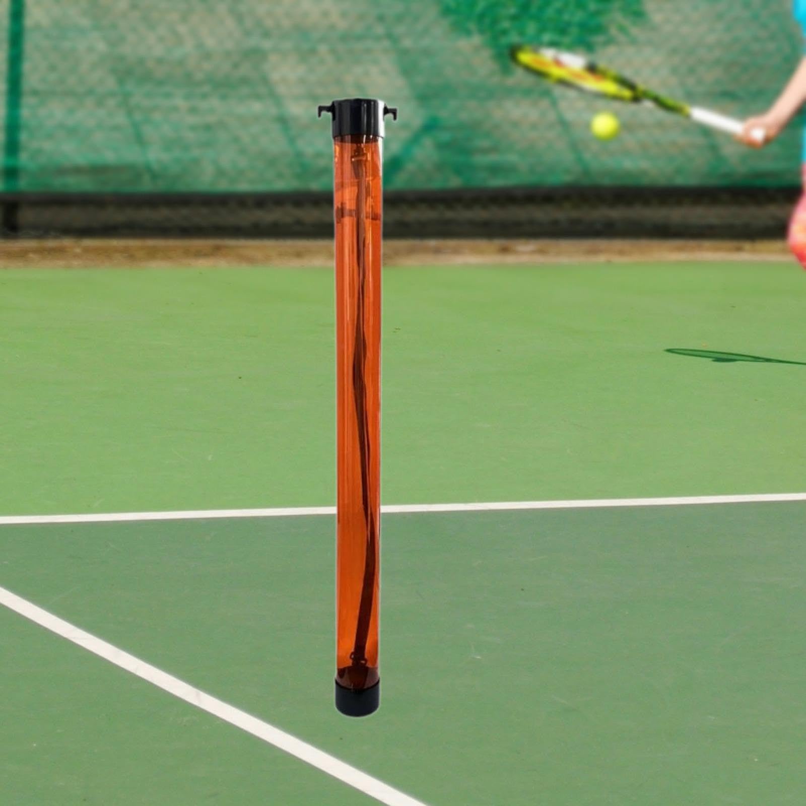 Benutzerfreundlicher Tennisballhalter mit Ballsammelfunktion optimiert das Ballsammeln beim Training im Freien (Pickleball, Tennisball Aufsammler)
