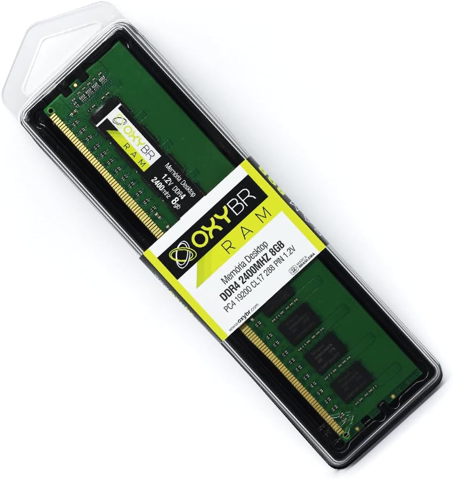 Memória RAM OxyBr DDR4 8GB 2400MHz: Review Testado por 30 Dias