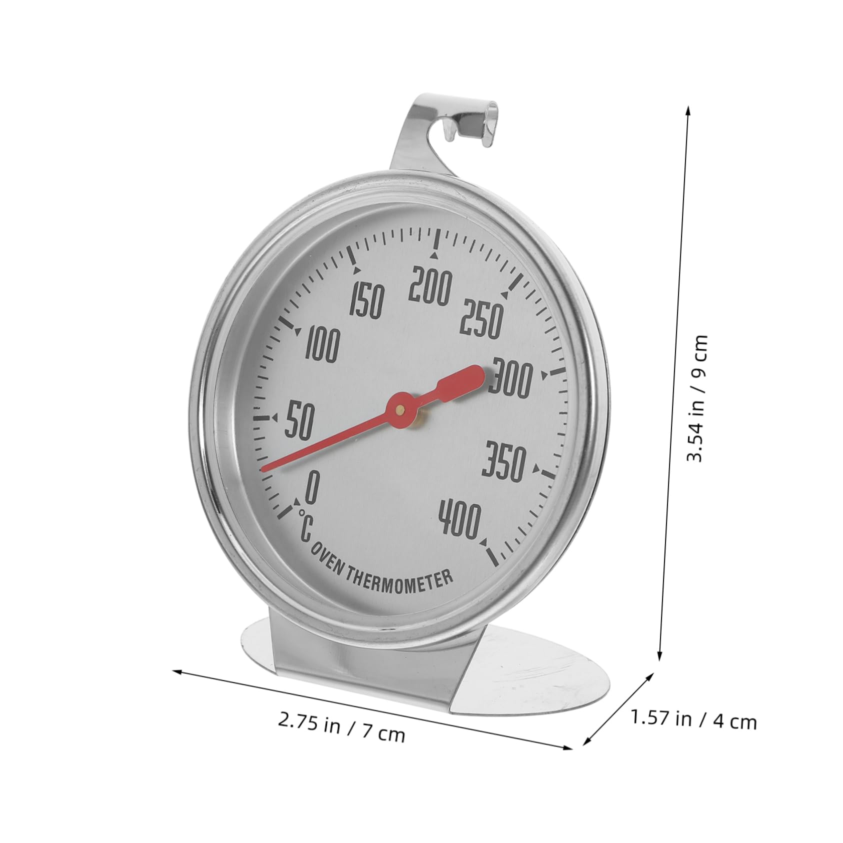 DOITOOL Oven Temperature Gauge Accurate Dial Thermometer for Baking Compatible with Electric Gas Ovens Essential Kitchen Supply for Precise Cooking Measurements