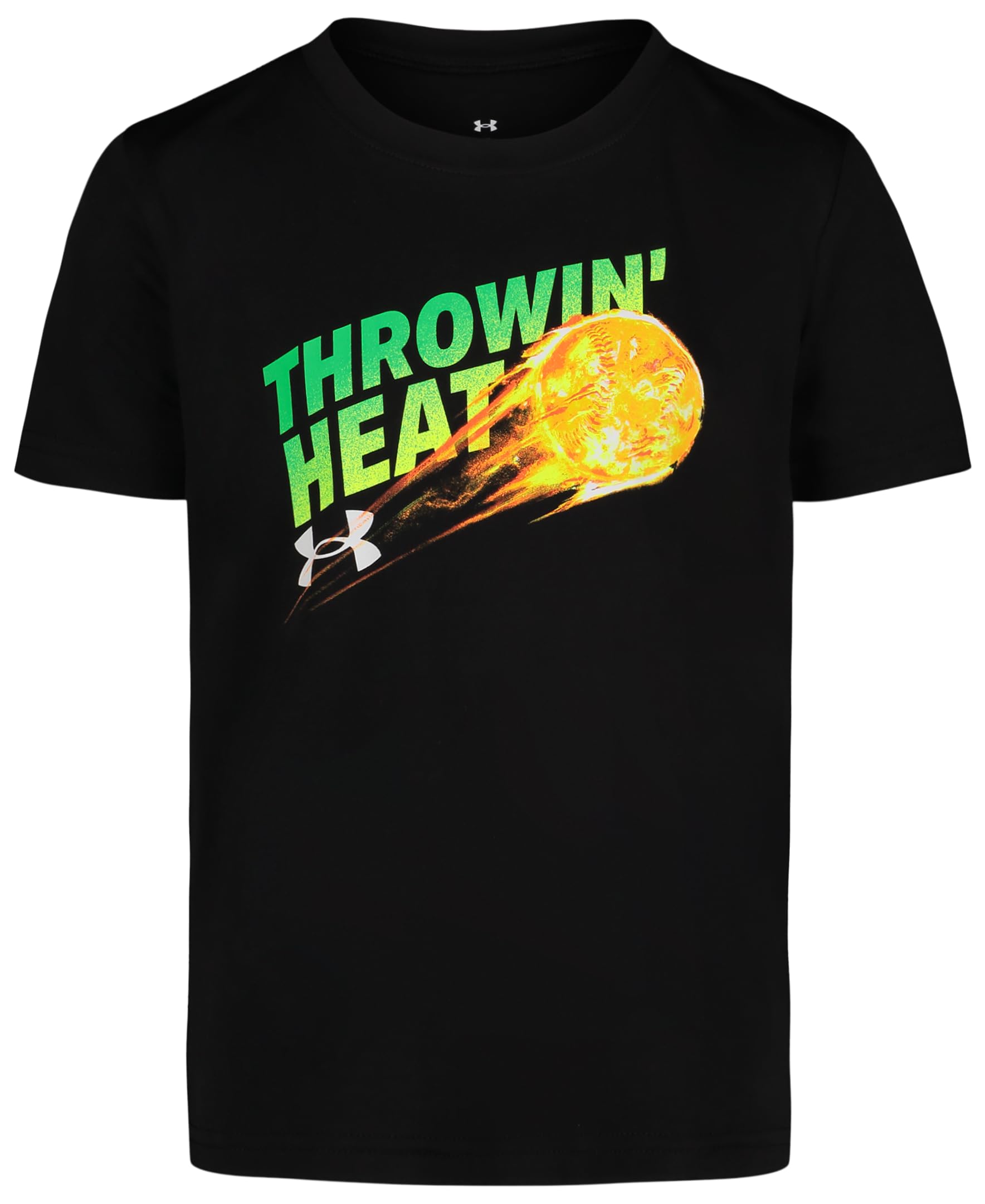 Under Armour Boys' Short Sleeve Baseball Graphic T-Shirt, Lightweight &amp; Breathable, Relaxed Fit
