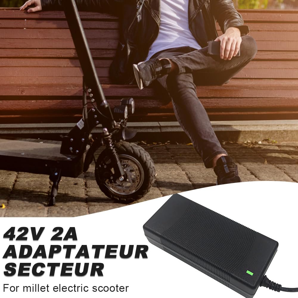 Chargeur Universel 42V 2A Pour Trottinette électrique - 6 Connecteurs - Compatible Xiaomi M365, Hoverboard