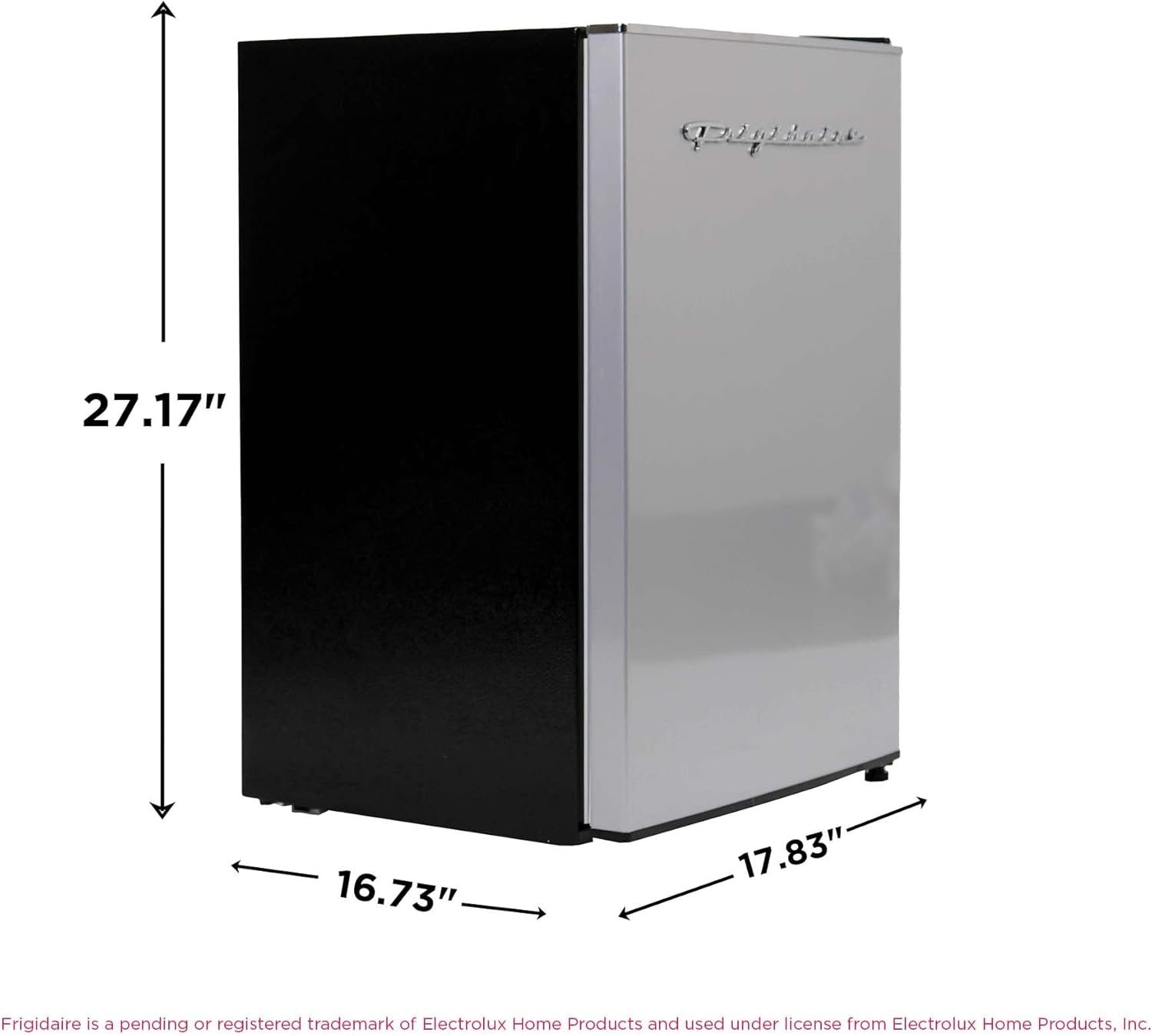 Frigidaire EFR285-6COM, 2.5 cu ft Refrigerator, Stainless Steel Door, Platinum Series